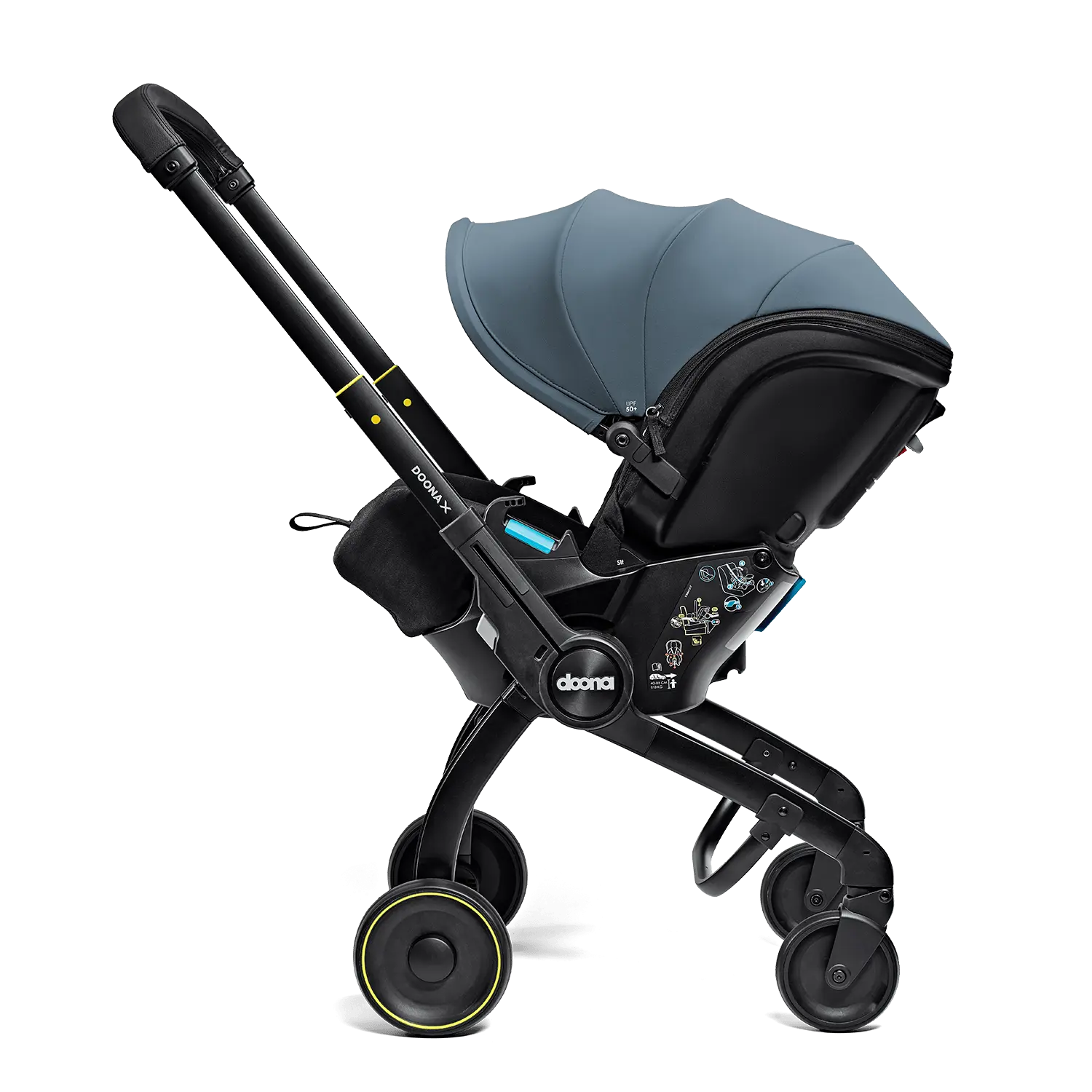 DOONA_X_Ocean_Blue_262520_Stroller_side_Sit_1