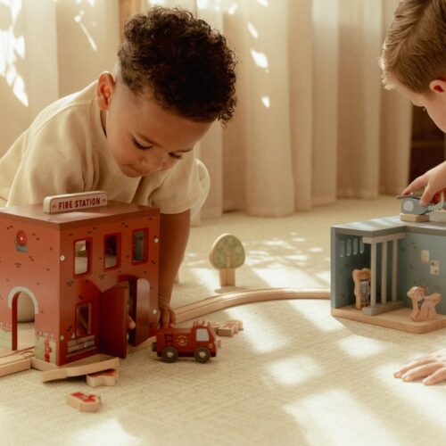 LD2539 Little Dutch rendőrség - vasúti sínpályához (2)