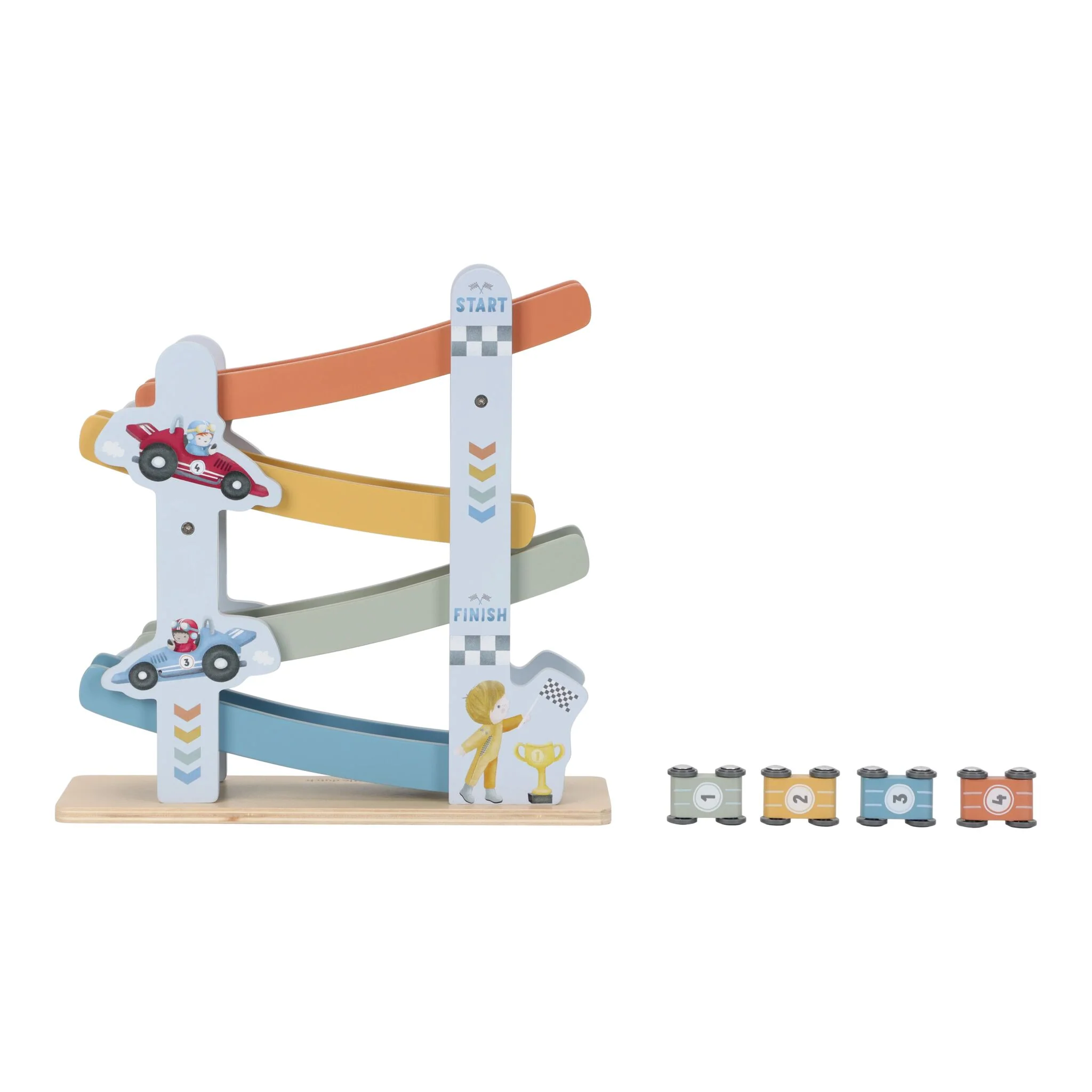 Little Dutch Autók a lejtőn - kék (új) - Image 5