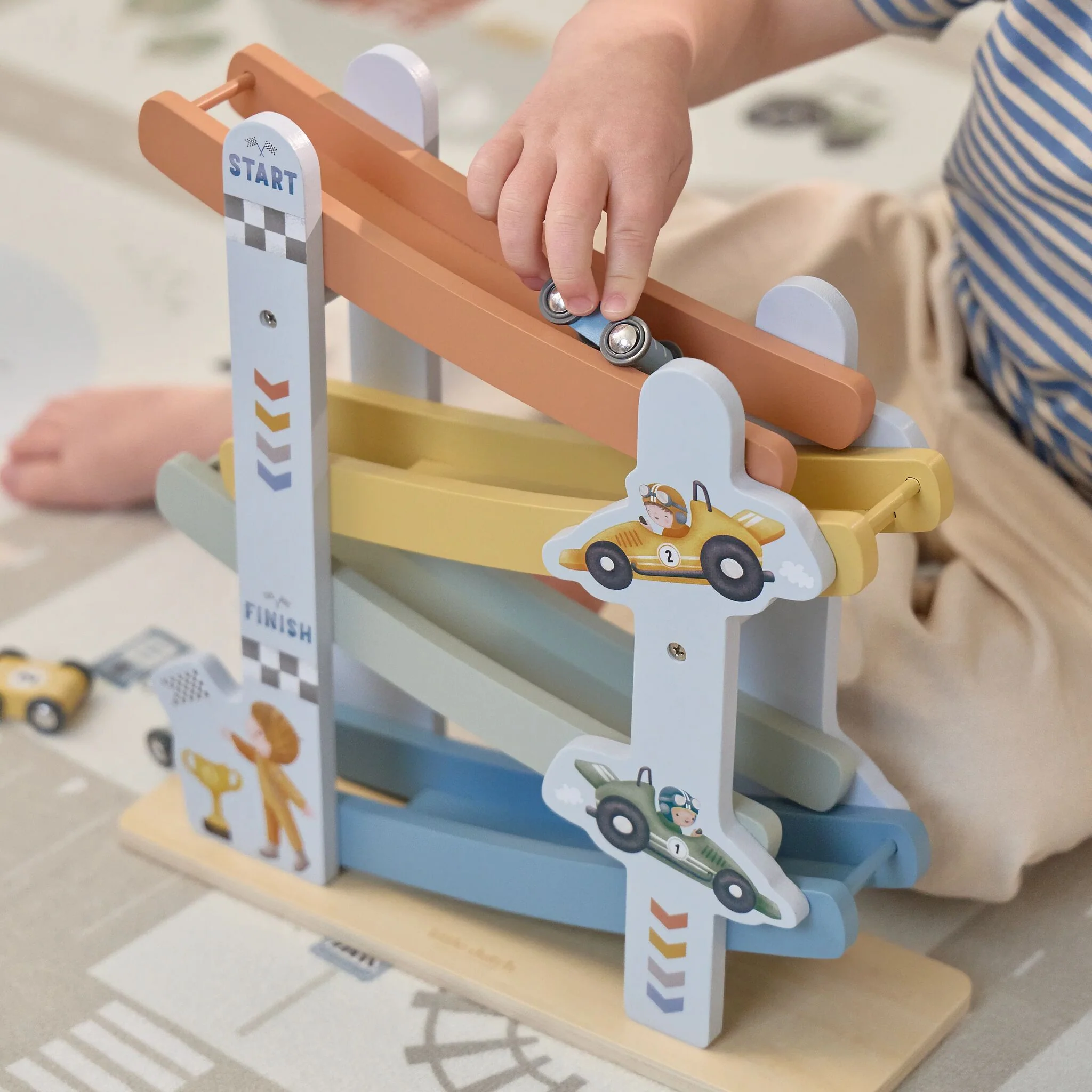 Little Dutch Autók a lejtőn - kék (új) - Image 4