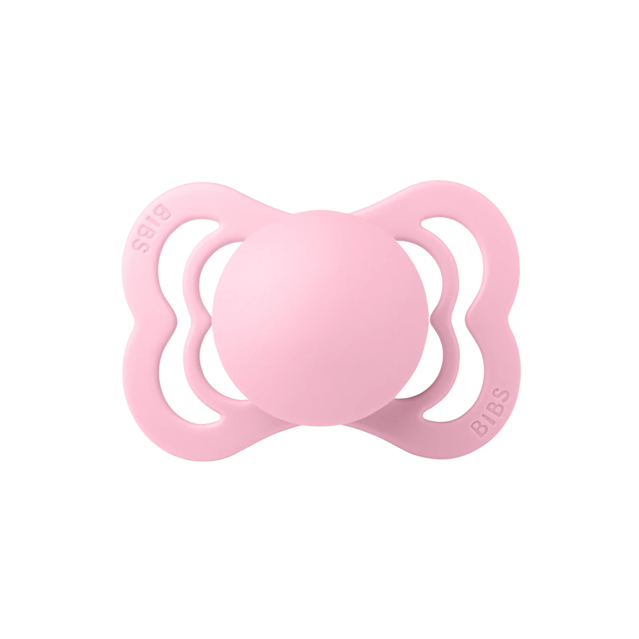 BIBS Supreme szilikon cumi - babarózsaszín