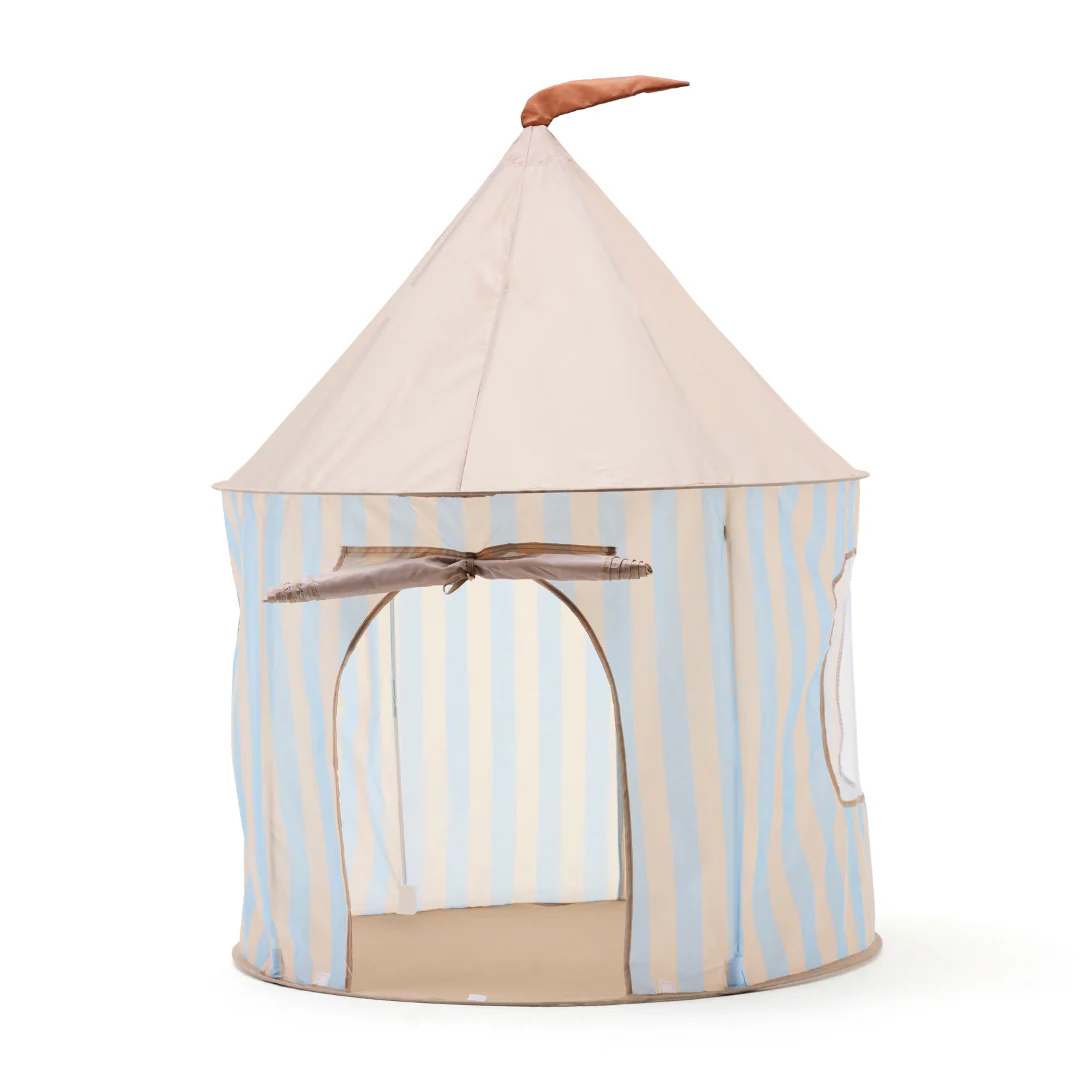 Kid's Concept Játéksátor - világoskék csíkos