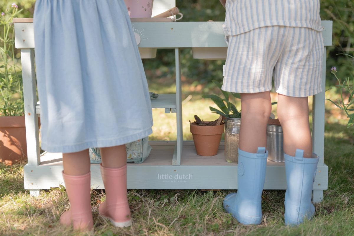 Little Dutch fa kerti gyerek konyha - Image 5