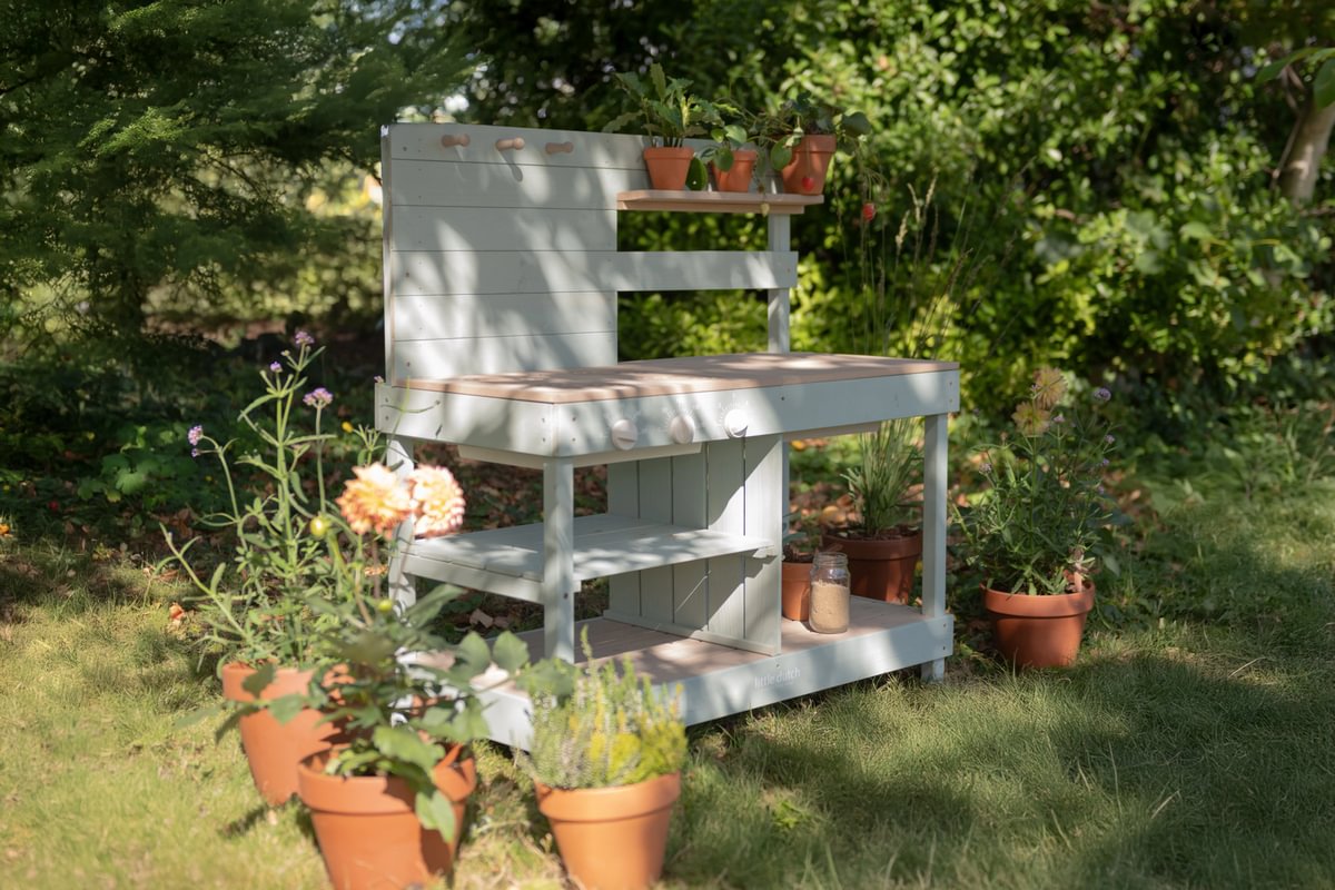 Little Dutch fa kerti gyerek konyha - Image 19