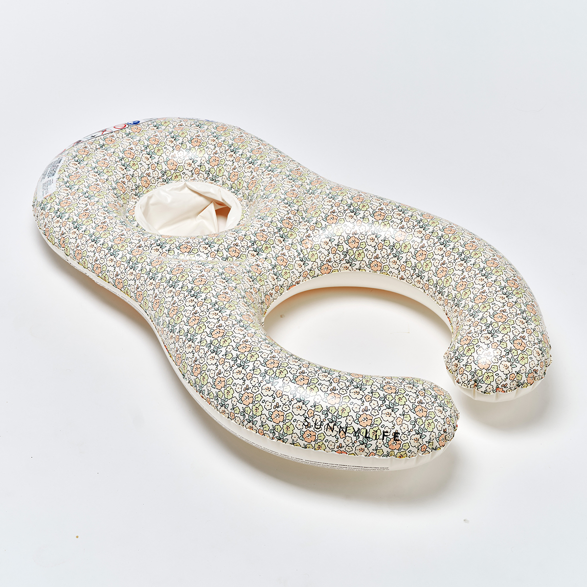 Sunnylife kétszemélyes együtt a babával úszógumi - Into the Garden Ditsy Floral