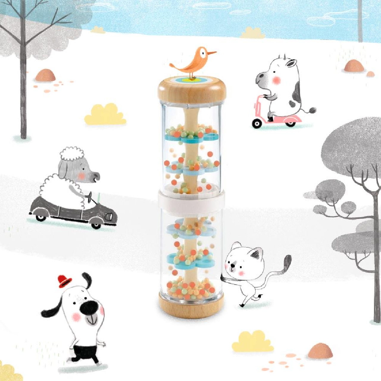 bjeco esőbot csörgő - BabyRaini - Image 3