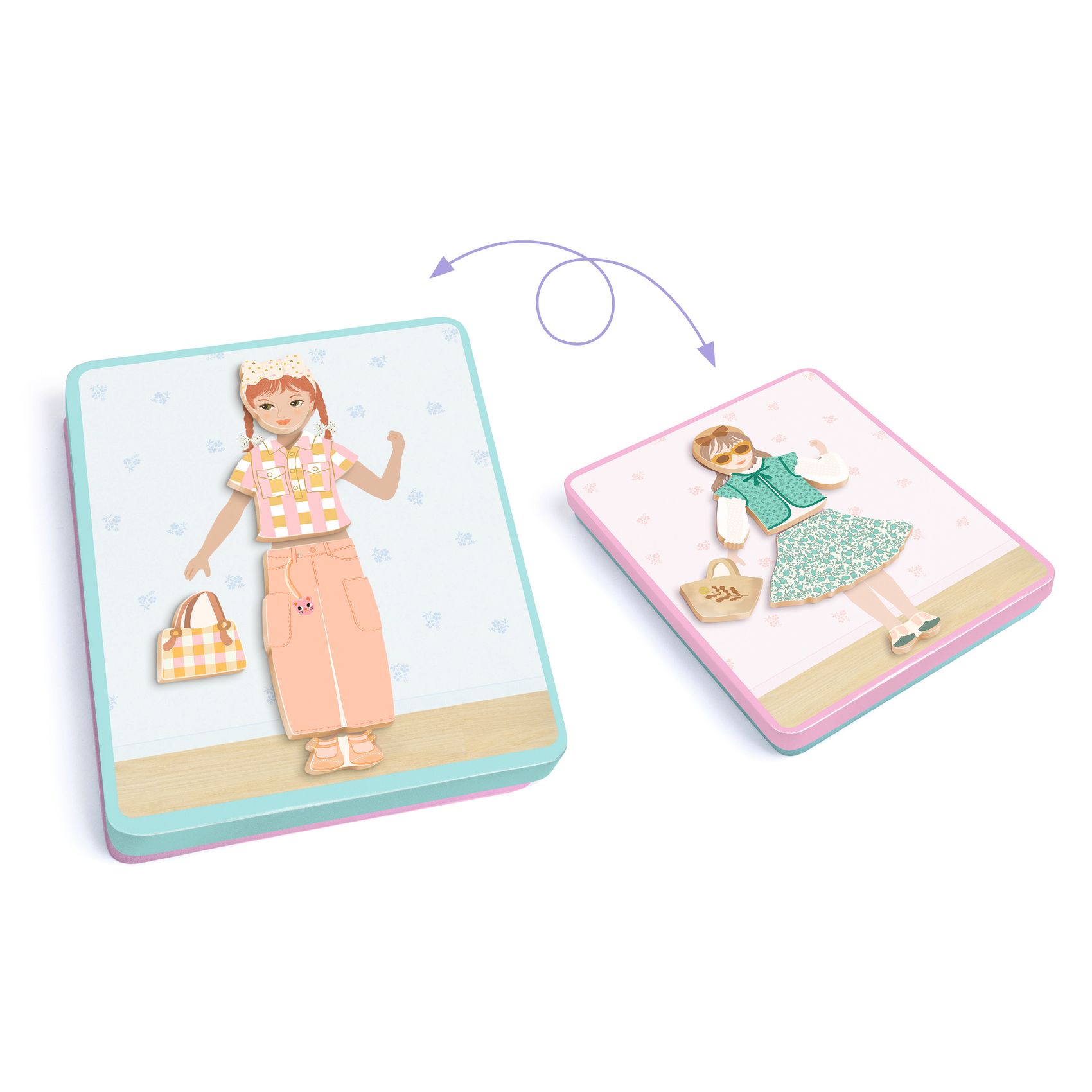 djeco mágneses öltöztető