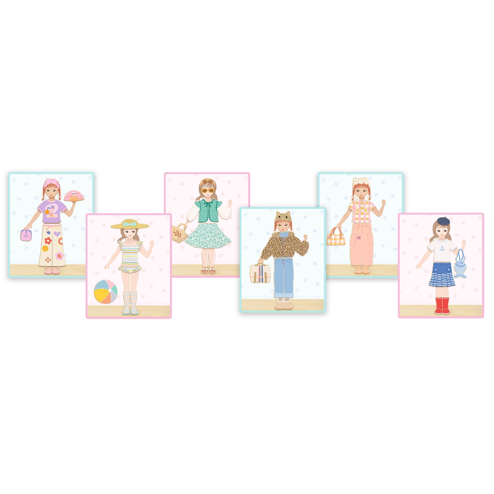 djeco mágneses öltöztető