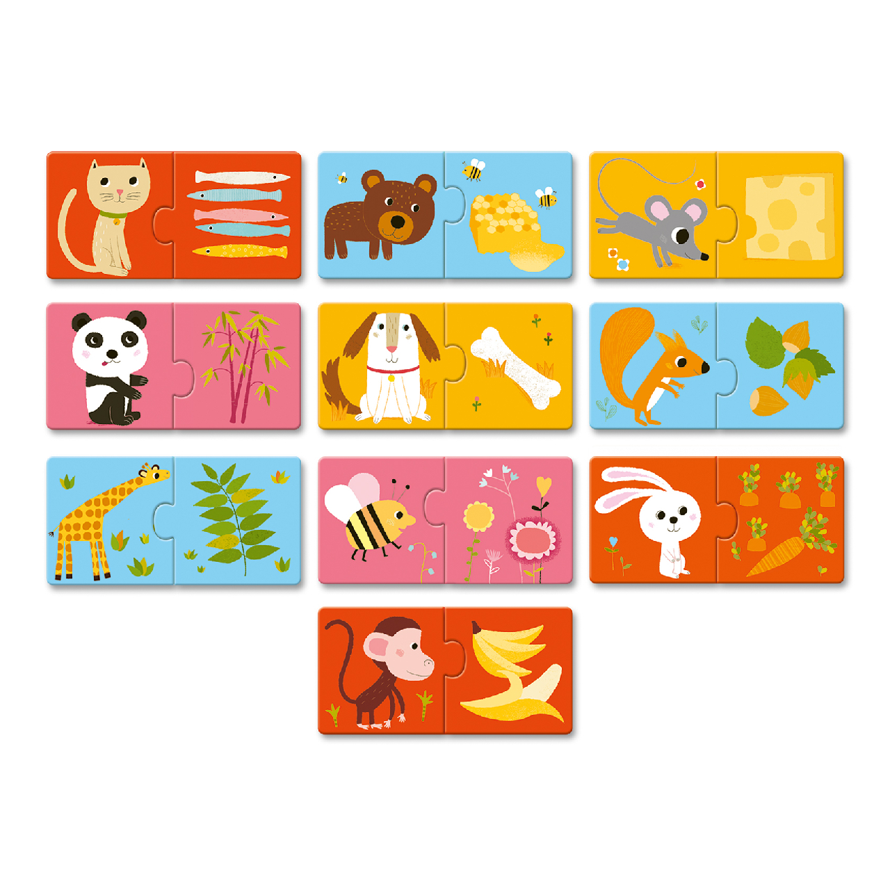 djeco párosító kirakó