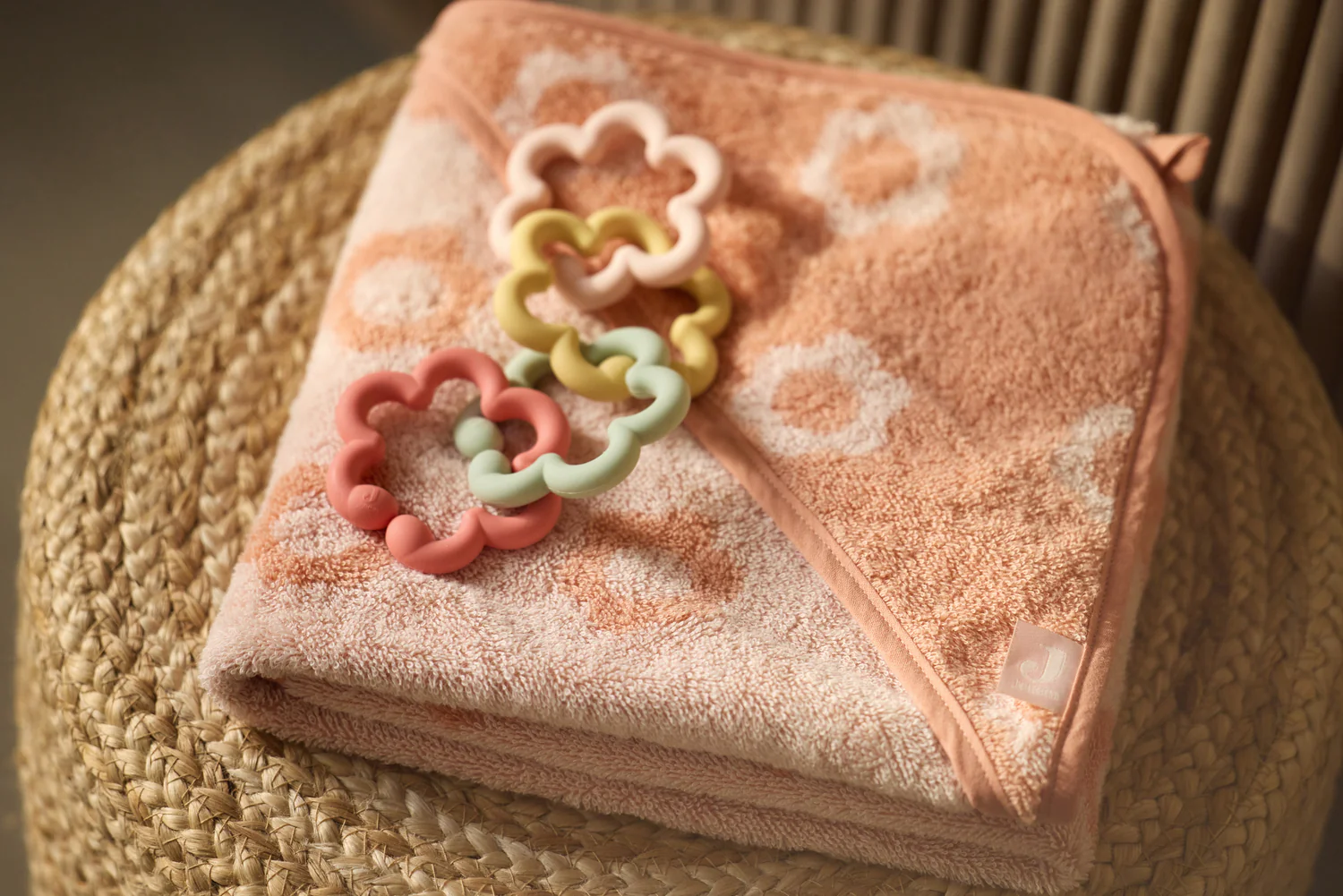 Jollein szilikon játék lánc- flowers - Image 4