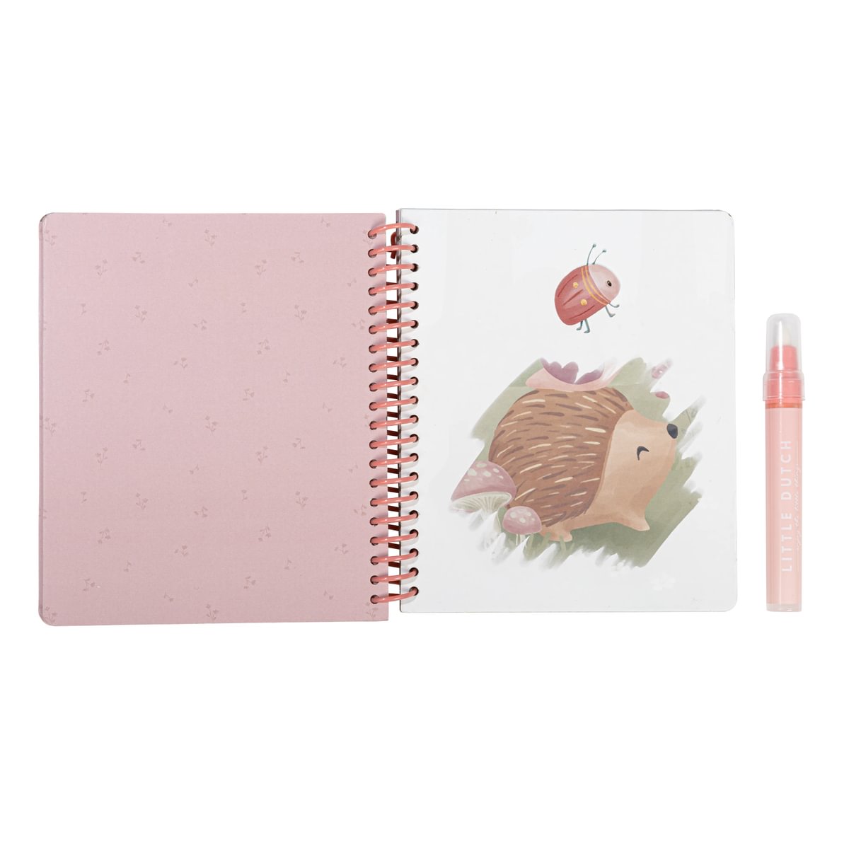 Little Dutch vízzel színező füzet - Rosa Fairy Garden - Image 15