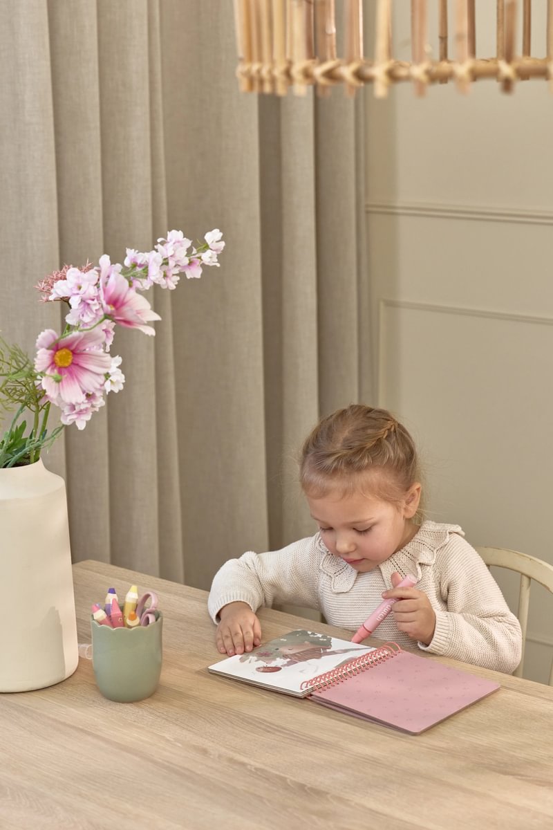 Little Dutch vízzel színező füzet - Rosa Fairy Garden - Image 12