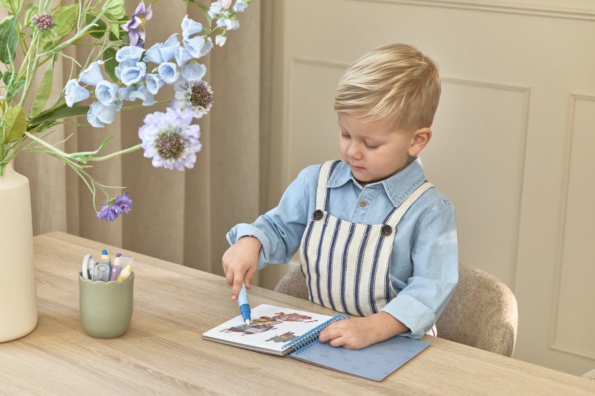 Little Dutch vízzel színező füzet - Jim járművei - Image 7