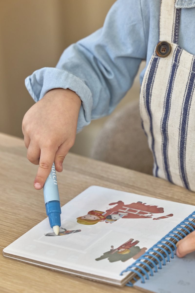 Little Dutch vízzel színező füzet - Jim járművei - Image 9