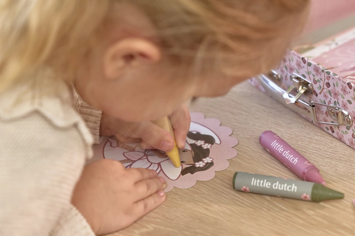 Little Dutch kreatív készlet bőröndben - Rosa Fairy Garden - Image 9