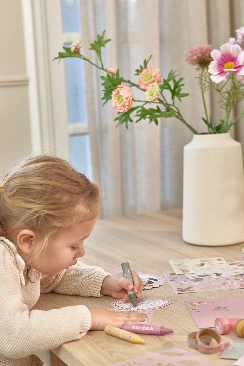 Little Dutch kreatív készlet bőröndben - Rosa Fairy Garden - Image 7