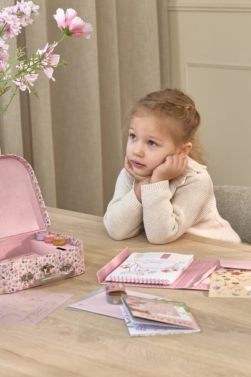 Little Dutch kreatív készlet bőröndben - Rosa Fairy Garden - Image 5