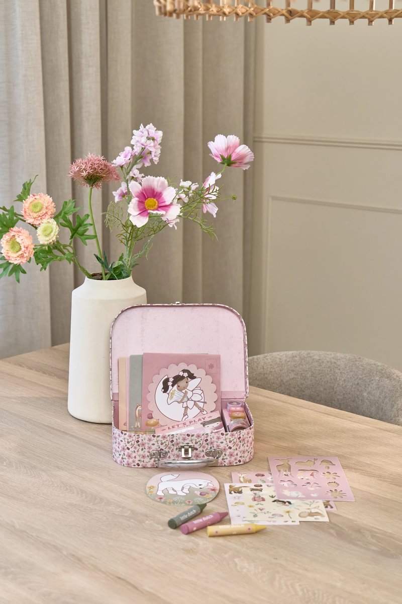 Little Dutch kreatív készlet bőröndben - Rosa Fairy Garden - Image 14