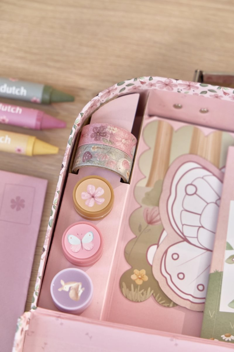 Little Dutch kreatív készlet bőröndben - Rosa Fairy Garden - Image 12