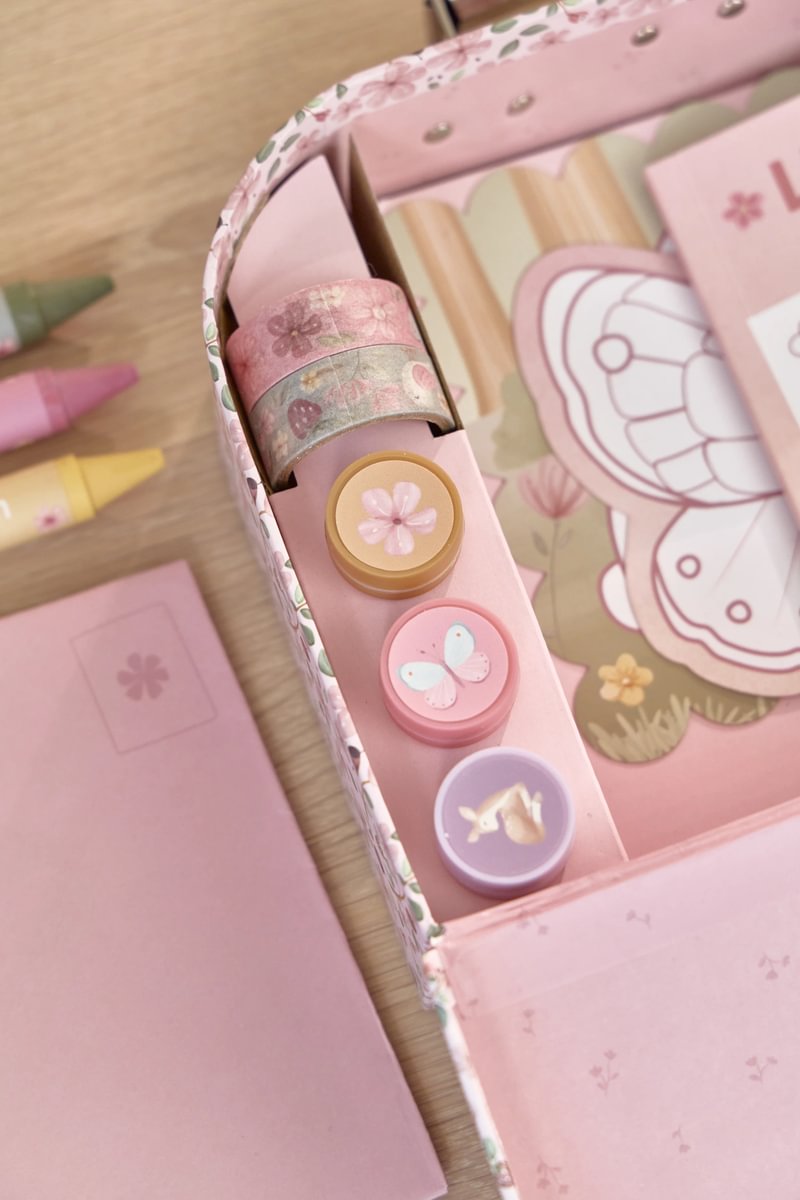 Little Dutch kreatív készlet bőröndben - Rosa Fairy Garden - Image 11