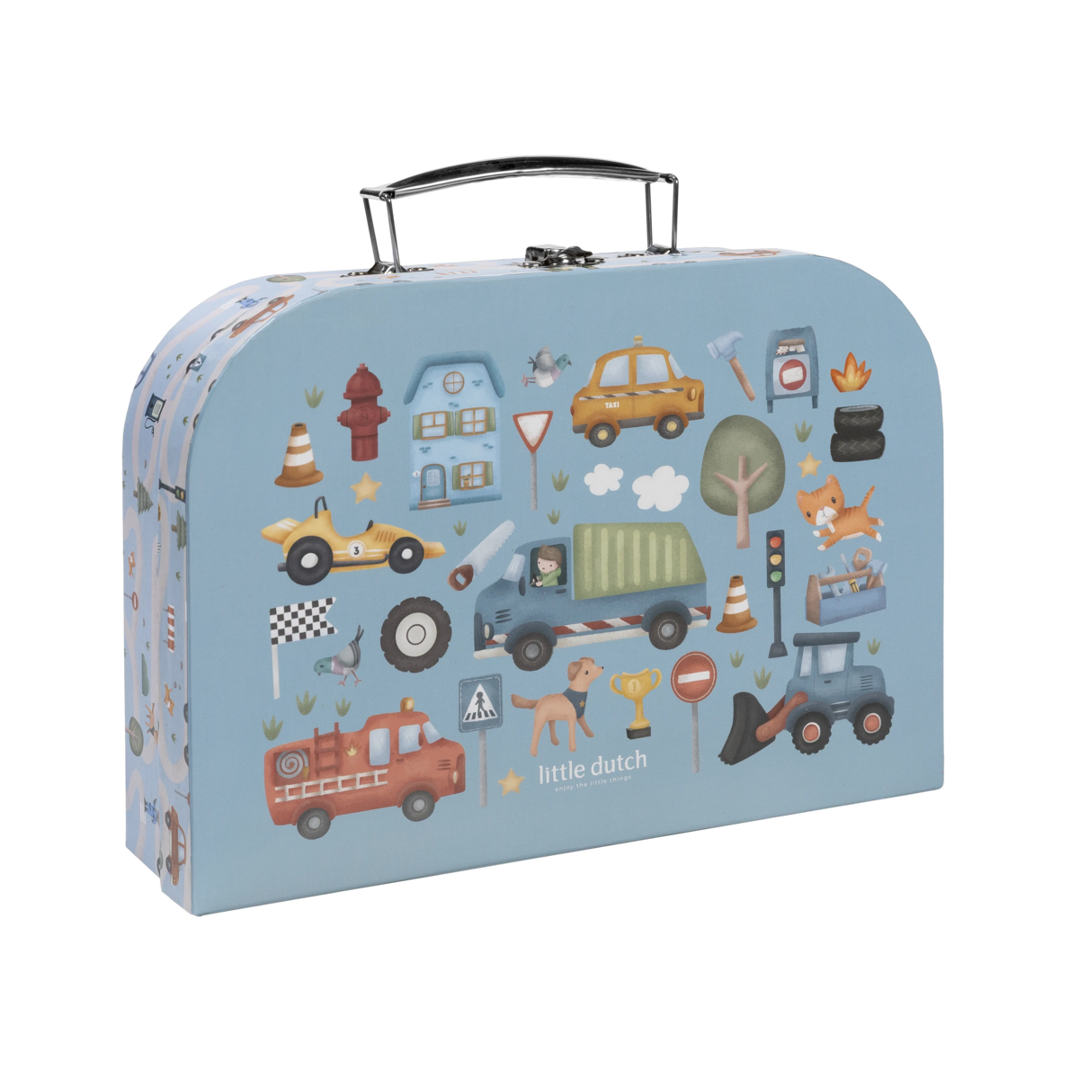 Little Dutch kreatív készlet bőröndben - Jim járművei - Image 4