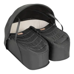 Mountain Buggy Twin Cocoon - puha mózes kupolával – babakocsi újszülöttnek