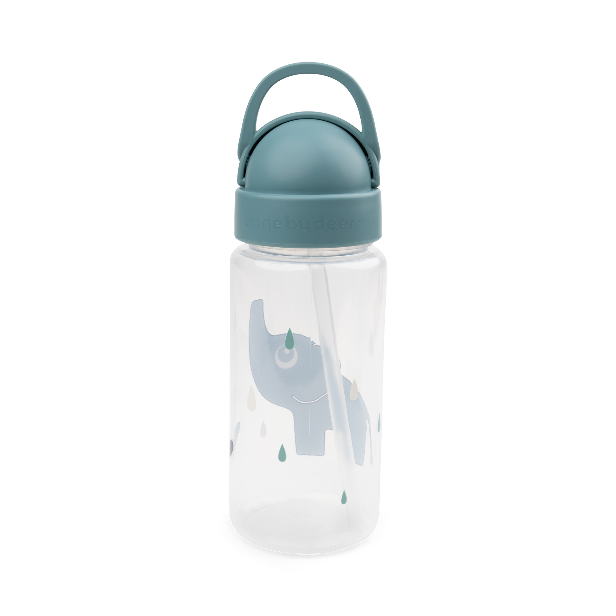 Straw bottle - Elphee - Blue