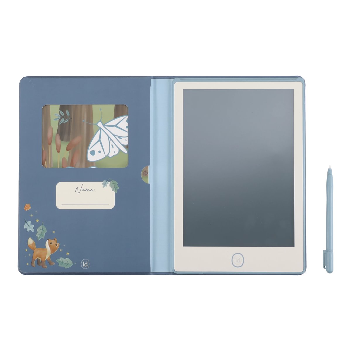 LD4783 Little Dutch LCD rajztábla kártyákkal - kék (17)