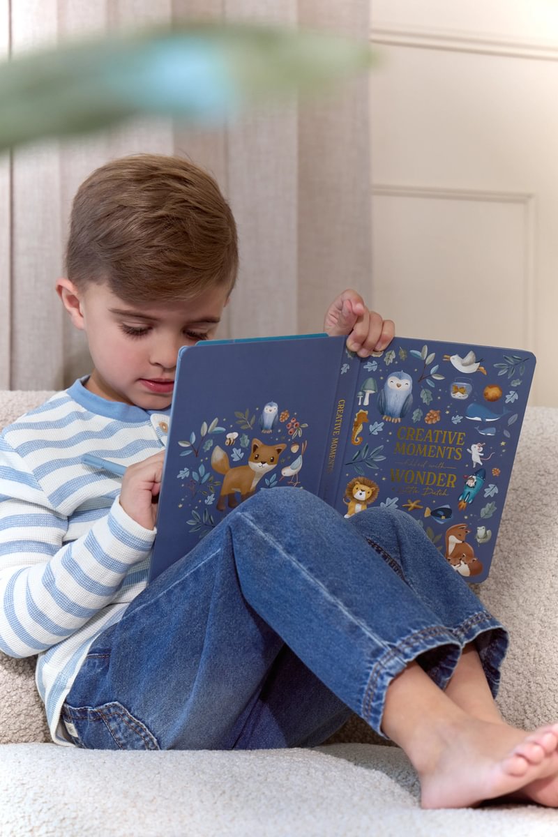 LD4783 Little Dutch LCD rajztábla kártyákkal - kék (6)