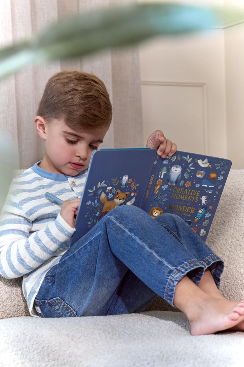 LD4783 Little Dutch LCD rajztábla kártyákkal - kék (7)