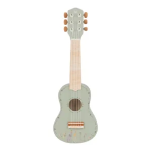 Little Dutch játék gitár zöld - Safari Friends – fa játék gyerekeknek