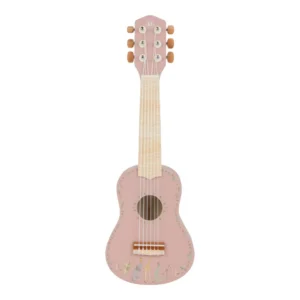 Little Dutch játék gitár pink - Safari Friends – fa játék gyerekeknek