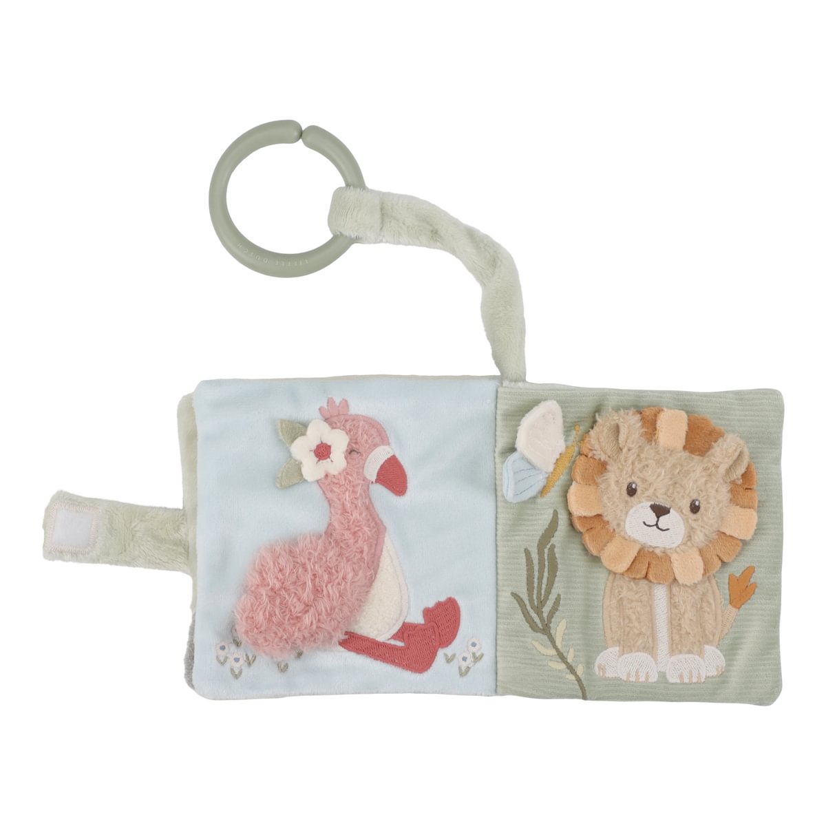 LD8319 Little Dutch textil babakönyv kicsi - Safari Friends (10)