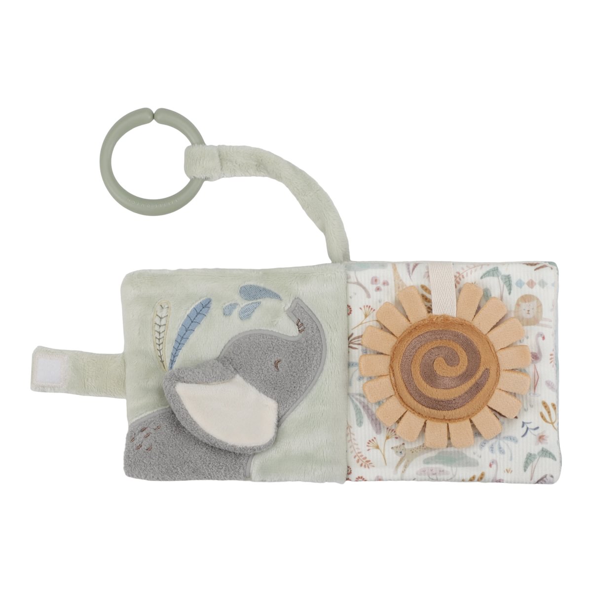 LD8319 Little Dutch textil babakönyv kicsi - Safari Friends (12)