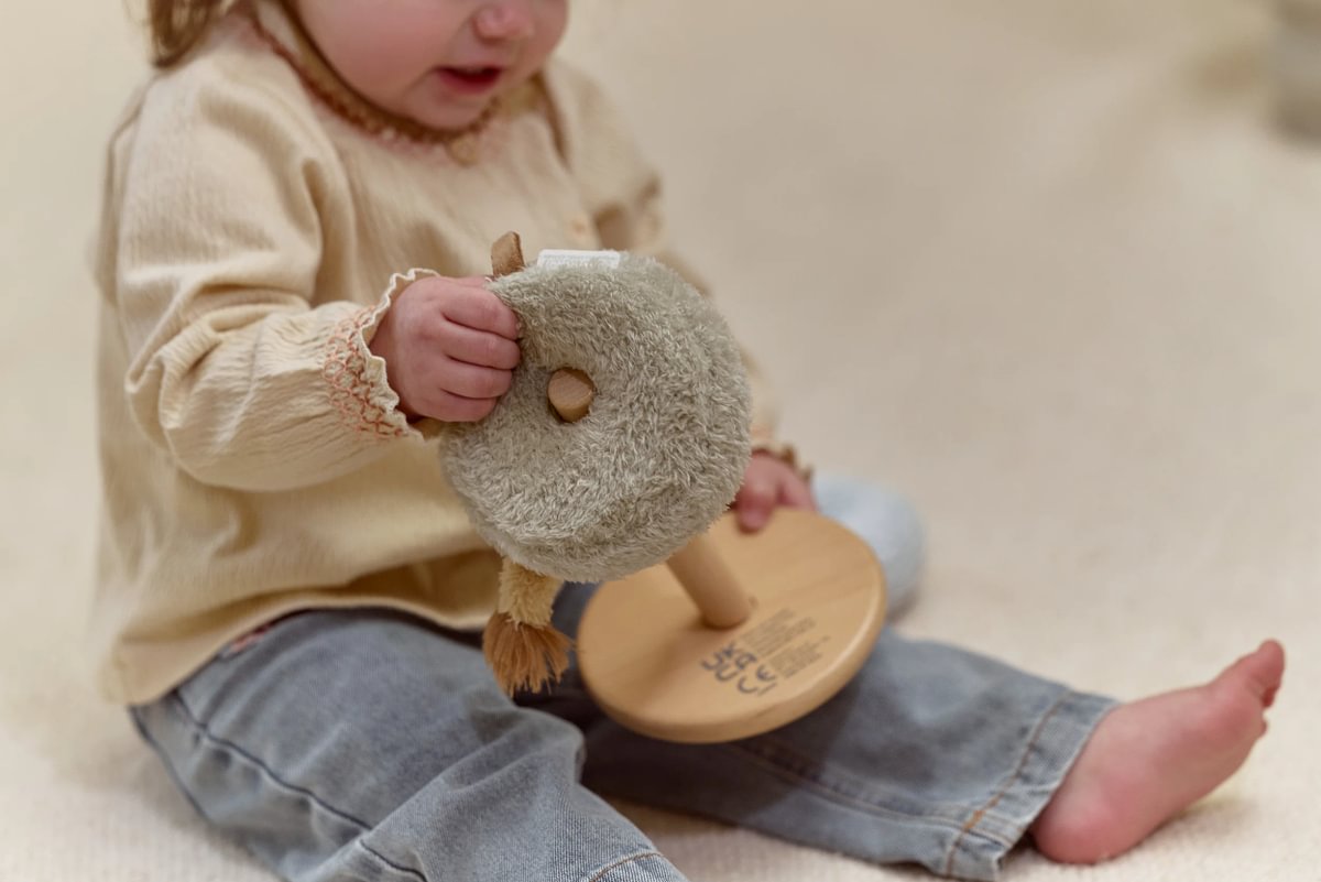 LD8322 Little Dutch plüss montessori torony - Safari Friends (22)