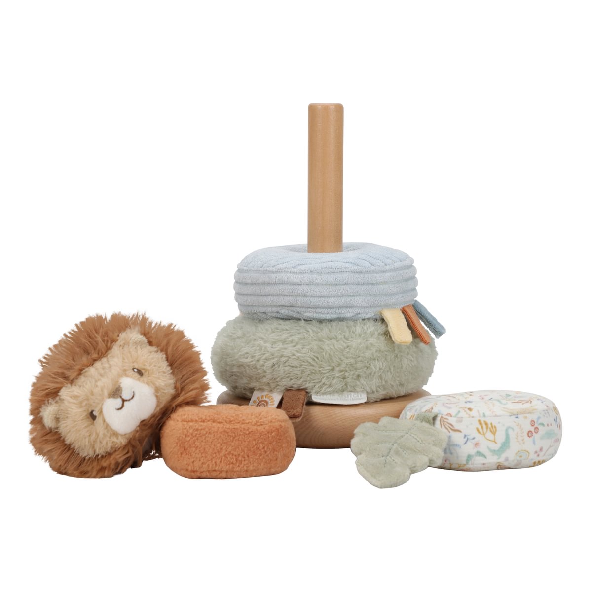 LD8322 Little Dutch plüss montessori torony - Safari Friends (26)
