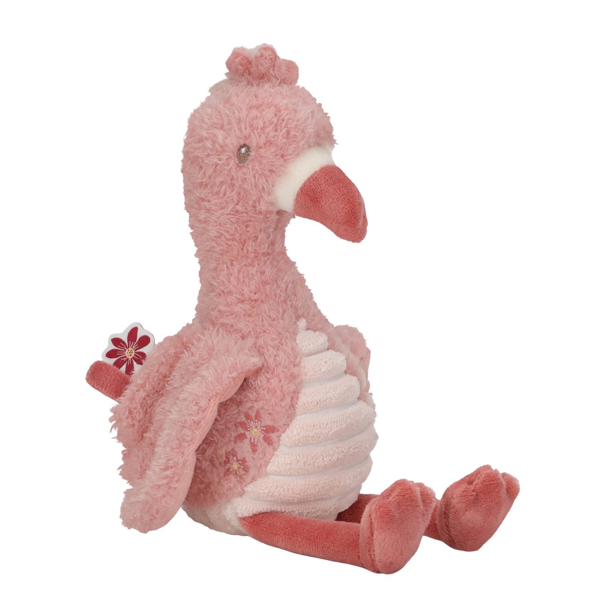 Little Dutch plüss flamingó 17 cm - Safari Friends