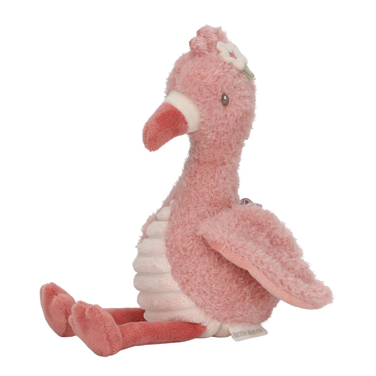 LD8353 Little Dutch plüss flamingó 17 cm - Safari Friends (9)