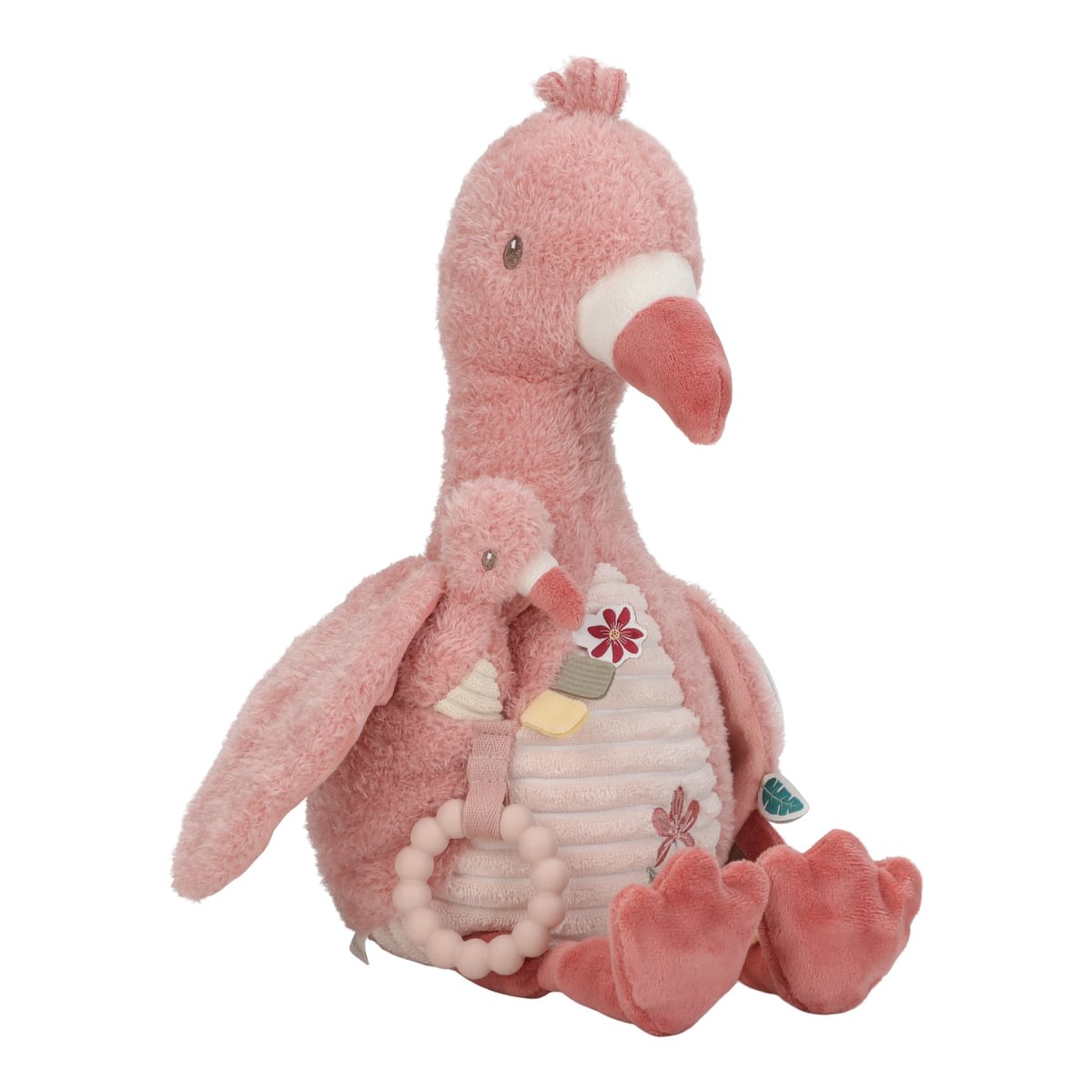 LD8318 Little Dutch activity plüss flamingó - Safari Friends (8)