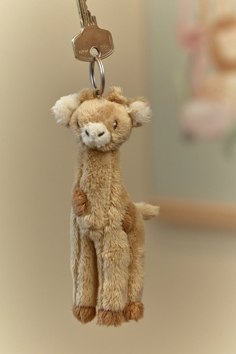 LD8374 Little Dutch kulcstartó zsiráf - Safari Friends (4)