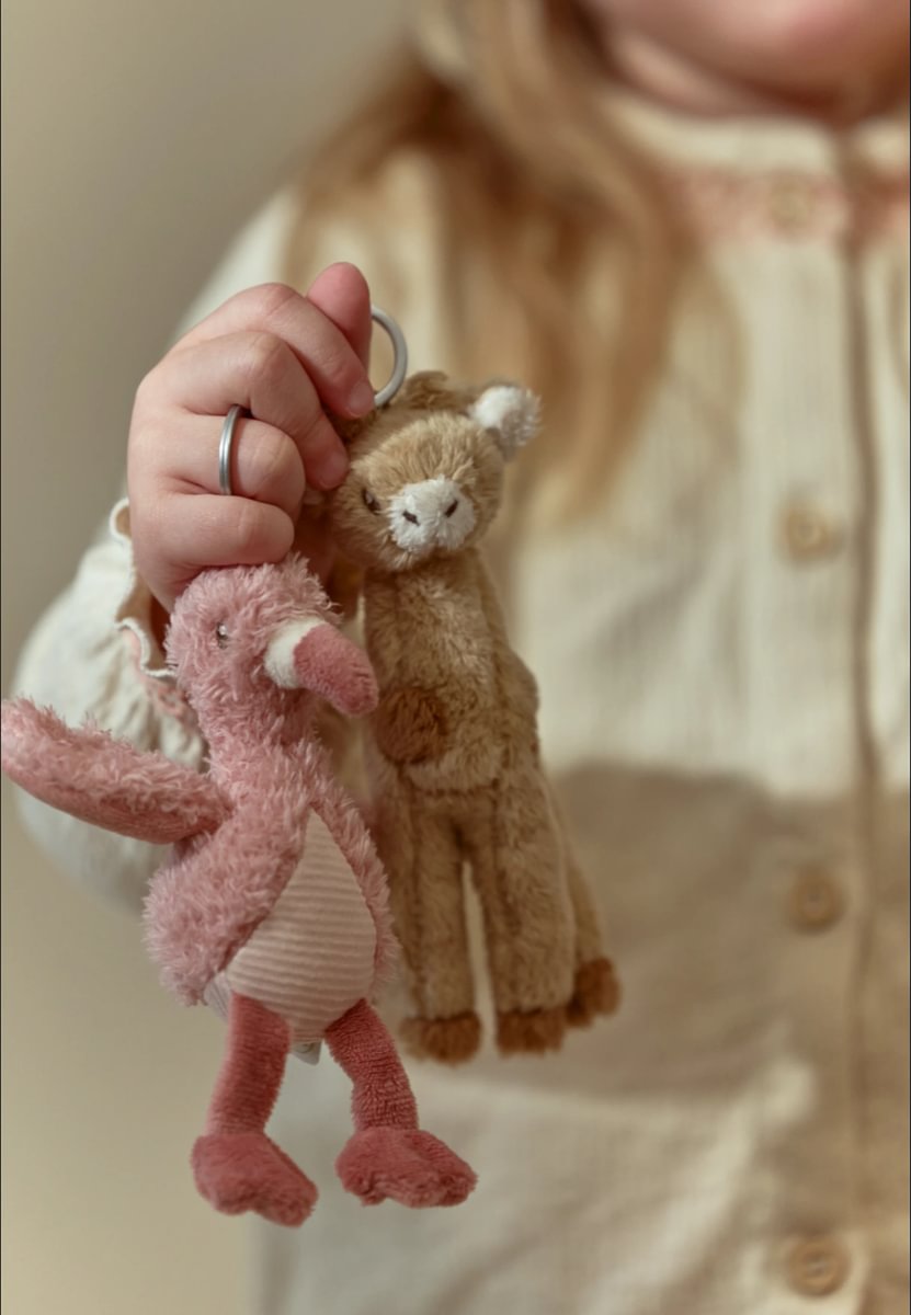 LD8374 Little Dutch kulcstartó zsiráf - Safari Friends (8)