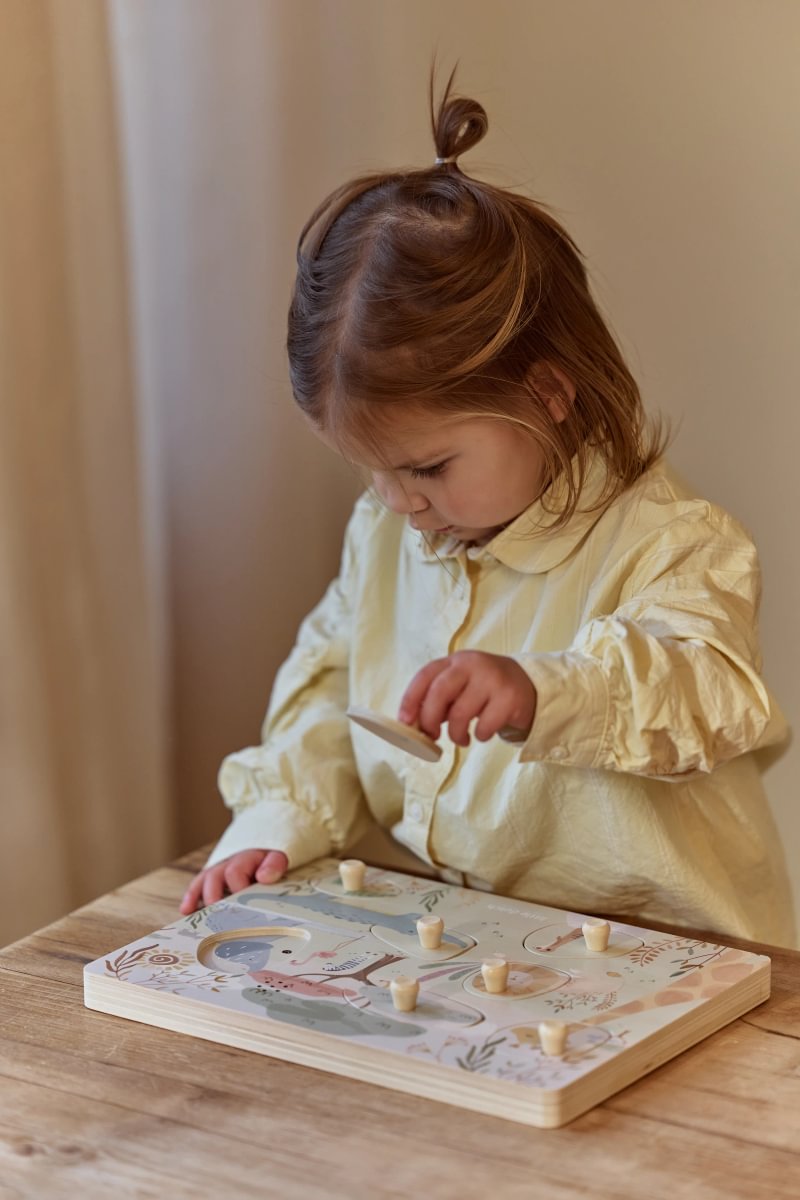 LD7440 Little Dutch hangos puzzle - Safari Friends (6)