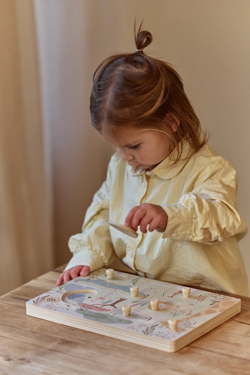 LD7440 Little Dutch hangos puzzle - Safari Friends (9)