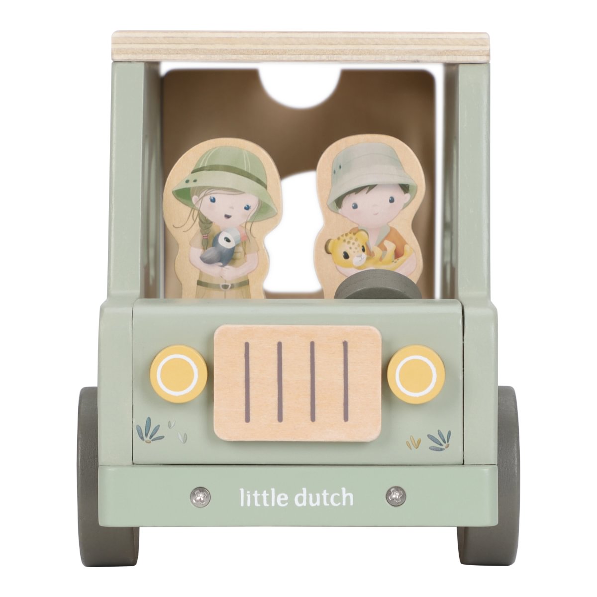 LD7447 Little Little Dutch formaillesztő autó- Safari Friends (18)