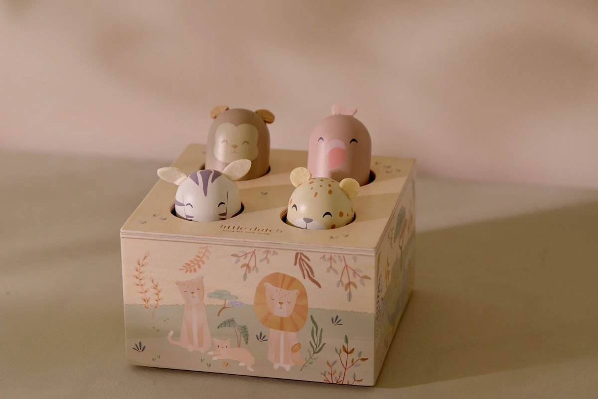 LD7465 Little Dutch pop-up játék - Safari Friends (6)