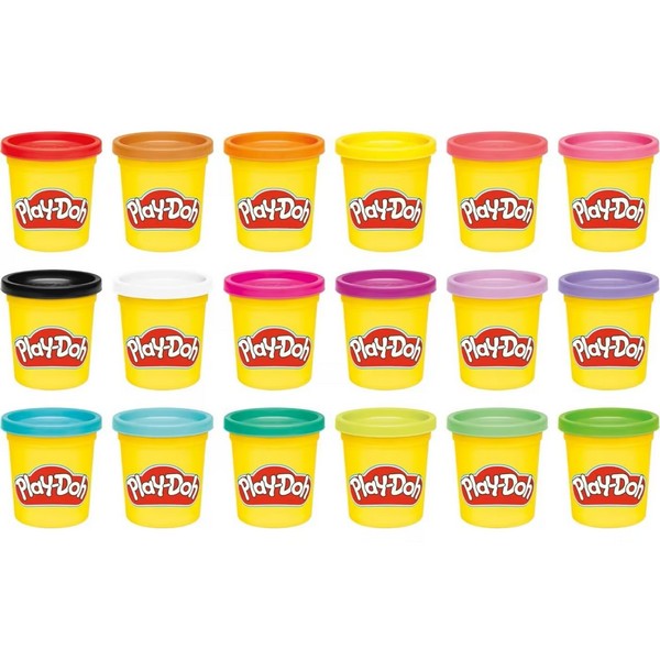 Play-Doh 18 tégelyes gyurma szett