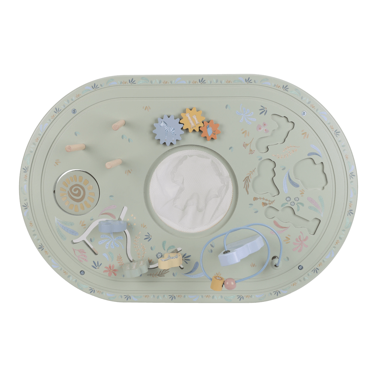 LD7441 Little Dutch activity asztal XL - Safari Friends (15)