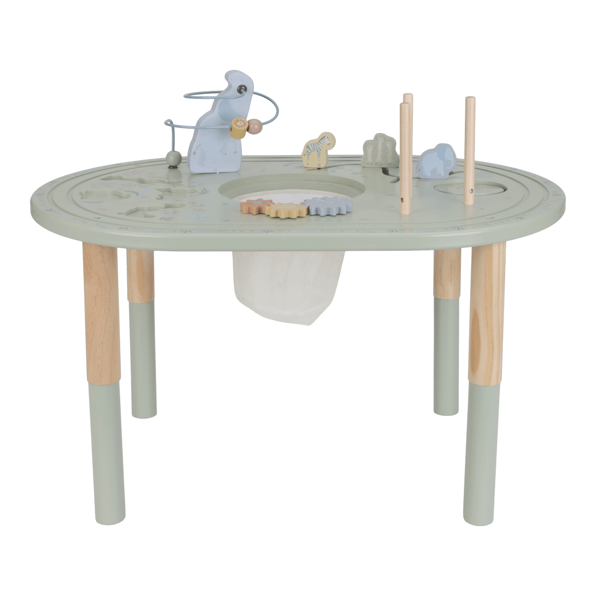 LD7441 Little Dutch activity asztal XL - Safari Friends (17)