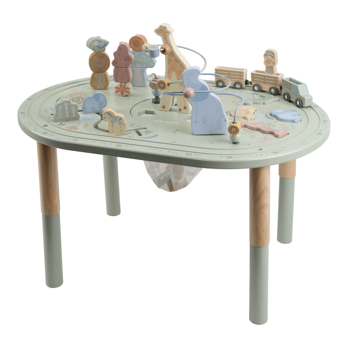LD7441 Little Dutch activity asztal XL - Safari Friends (7)