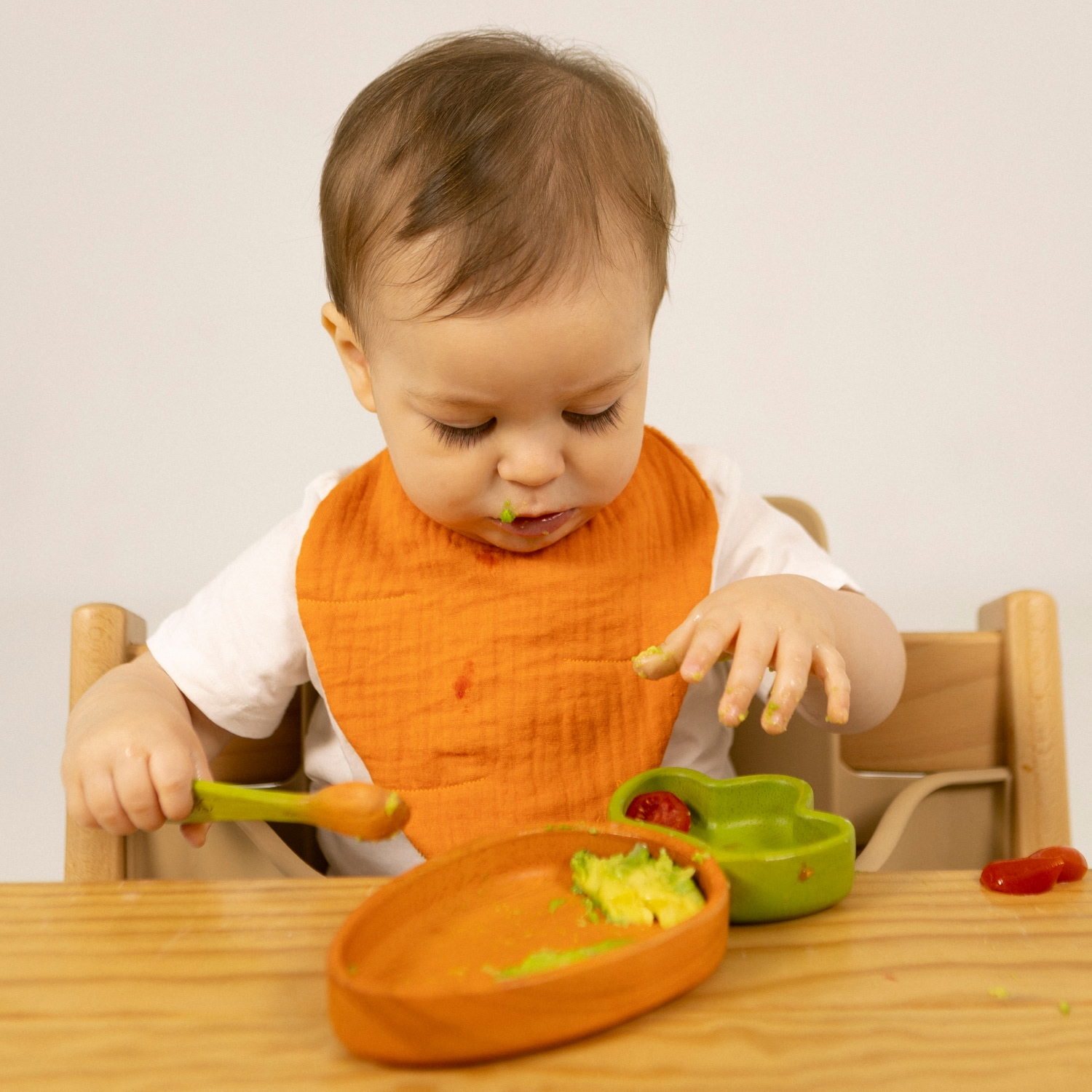Cathy the Carrot Plate & Spoon Set-2